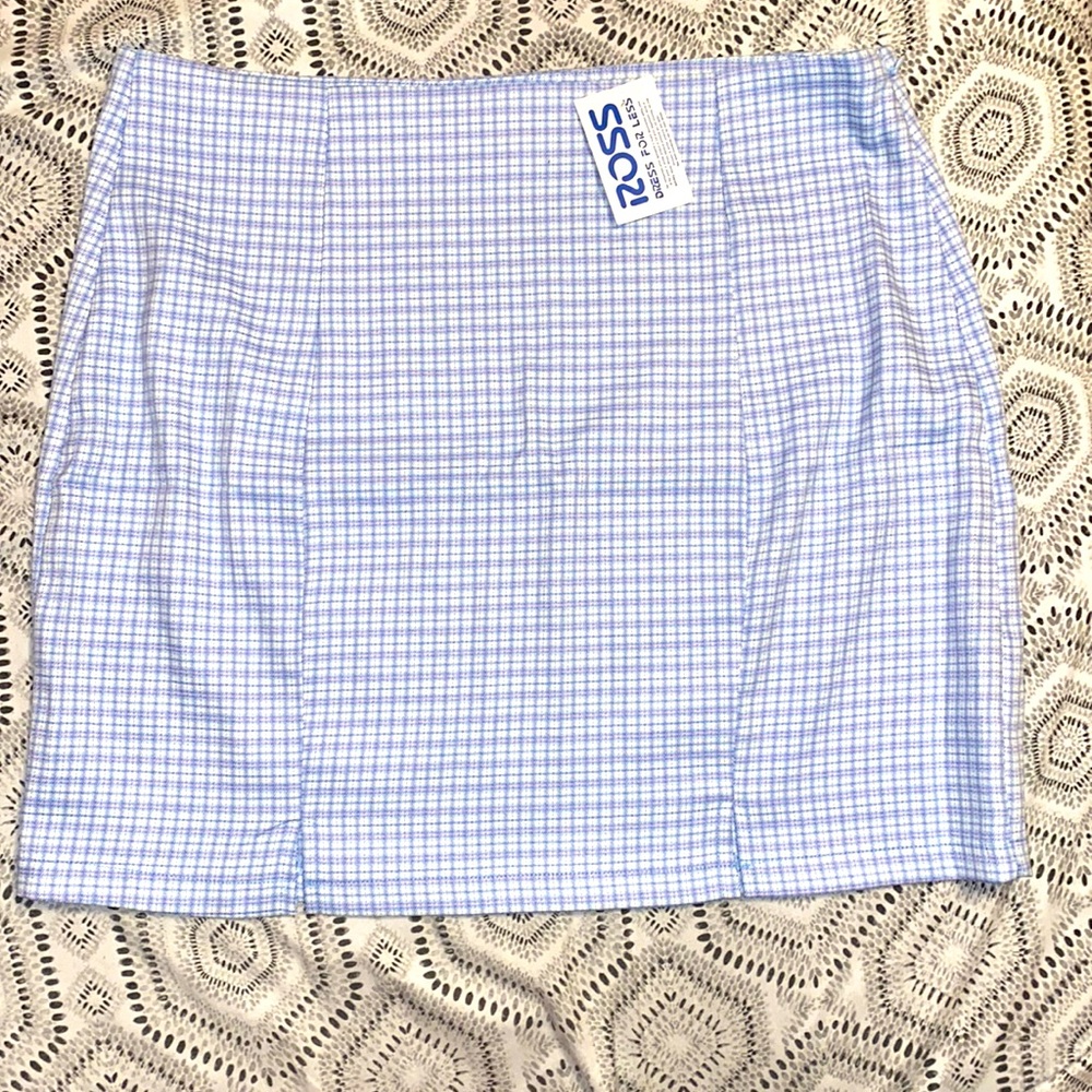Plaid skirt